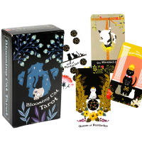Tarot Del Gato Floreciente Herramientas De Divinación Para Niveles De Habilidad Diferentes Cartas De Tarot Para Principiantes Juego De Cartas Tema De Animales Y Naturaleza - details 2