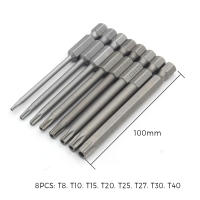 Juego De 11 Piezas De Destornilladores Magnéticos Antirrobo Con Tornillos Torx Y Planos 1/4" Hexagonal Herramienta De Seguridad Para Bricolaje Y Reparación - details 6