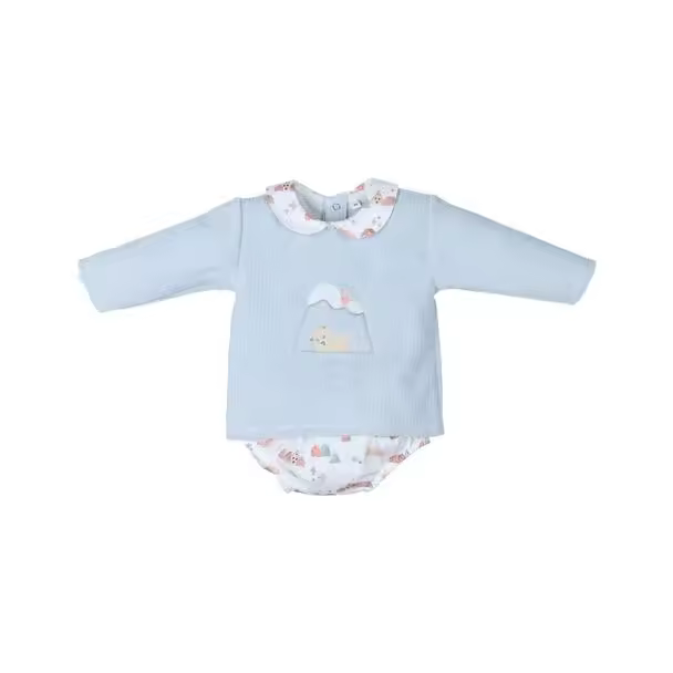 Conjunto 2 piezas bebé niño osito-29771-Tony Bambino - 1