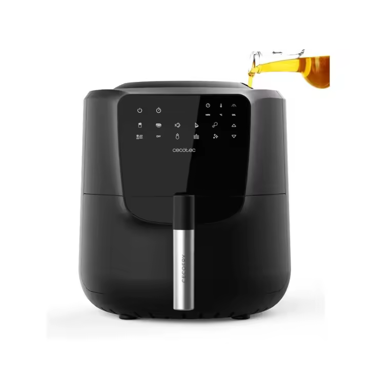 CECOTEC 04935 Freidora de Aire 5,5L con Dosificador de Aceite y Función Autolimpieza - 1