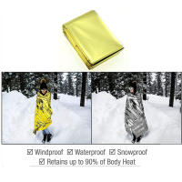 Manta De Rescate Emergencia Exterior Molle Kit De Primeros Auxilios Militar Bushcraft Sobrevivencia Aislante Térmica Cubierta De Aluminio - details 5