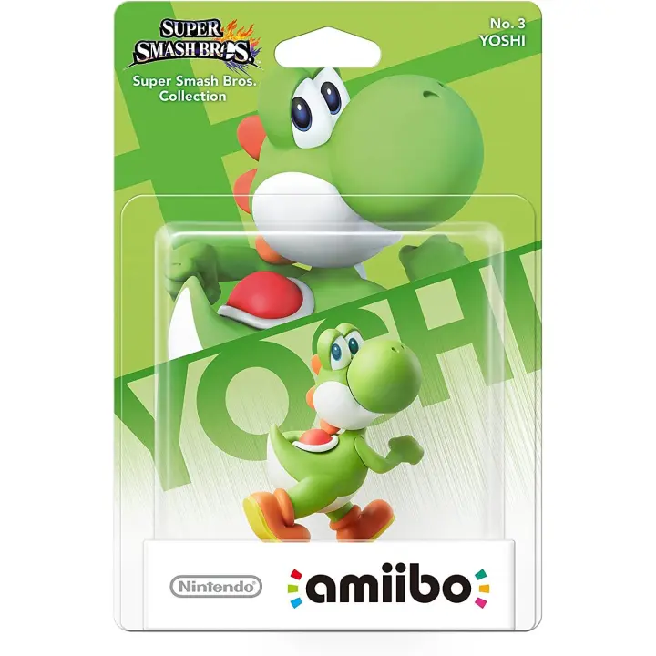 Figura Amiibo Yoshi Super Smash Bros - 1