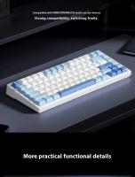 MCHOSE G75Pro Teclado Mecánico De Esports Tri-modos Con Retroiluminación RGB Interfaz Bluetooth Y USB Switches Hot-swappable - details 12