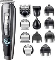 Barbero Electrico Cortapelos Profesional Hombre Cortadora Barba y Precisión Impermeable - details 0