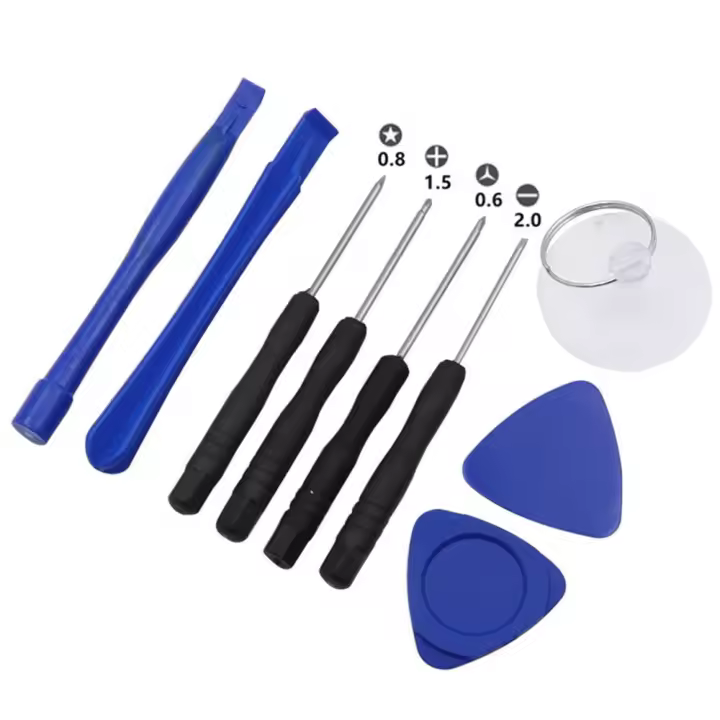 Juego De Herramientas De Desmontaje Con Destornilladores Para iPhone iPad Laptop Y Teléfonos Móviles Kit De Reparación De Computadoras Y Electrónica - 1