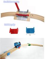 Accesorios De Pista De Tren De Madera Compatible Con Todas Las Marcas De Trenes Pista De Ferrocarril De Madera Para Juegos Educativos Para Niños Aged 4-6 - details 17