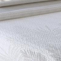 Colcha Bouti Modelo Palms Reversible Textil Blanca - details 4