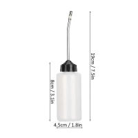 Botella De Aceite Para Máquina De Coser 120ML Plástico Transparente Con Rojellera Vacia Para Lubricantes Herramienta Manual - details 8