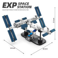 Bloques De Construcción Tiangong Estación Espacial Manned Modelo De Artesanía Para Niños Regalo De Cumpleaños Decoración De Espacio 1069 Piezas - details 6