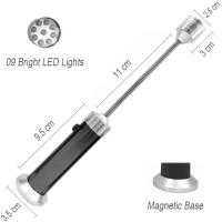 Lámpara De Pato Neón Ajustable Para Barbacoa Externa Magnética LED Resistente Al Calor Con 360 Grados De Iluminación - details 29