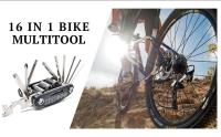 Multiherramienta De Bicicleta 16 En 1 Portátil Herramientas Multifuncionales Para Mantenimiento De Emergencia Y Reparación Ciclismo Montaña Herramientas Para Bicicleta - details 0