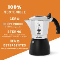 Bialetti - Brikka, la única cafetera capaz de hacer un Espresso Cremoso, 4 tazas (170 ml), Aluminio y Negro - Cafetera Italian de Alta Calidad - details 5