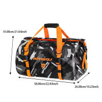 Bolsa De Asiento Para Motocicleta Impermeable De Viaje Bolsa De Almacenamiento De Bricolaje De 40/66 PC De Poliéster Para Exterior - details 3