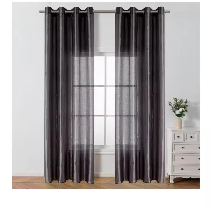 PLUSHOME Cortina Visollo Cocina Salon Dormitorio para Ventana con medidad 140 * 260  para hogar Cocina Decoracion. - 1