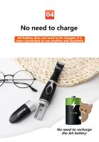Perro Grooming Clippers Gato Y Pequeño Perro Clippers Bajo Ruido Eléctrico Pet Trimmer Patas Ojos Orejas Cara Cuidado Del Melo Del Perro - details 4