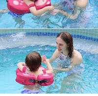 Nuevo Círculo inflable para axilas de Bebe para niños de 1 A 3 años. Círculo de Natación con bonito Panda. - details 14