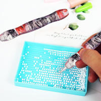 Kit De Pincel Para Pintura Diamante 5D Con 6 Cabezas De Succión Y 1 Pincel De Arcilla Para Pintura Diamante Material De Resina - details 2