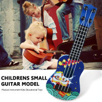 Ukelele Clásico De 4 Cuerdas Mini Para Niños Juguete Simulación Guitarra Infantil Principiante Iluminación Musical Pequeña Guitarra Para Entretenimiento - details 11