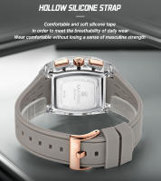 Reloj De Pulsera Deportivo Para Hombre NAVIFORCE Con Cronógrafo Multifunción Resistente Al Agua 5ATM Correa De Silicona Moda Casual - details 15