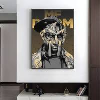 Póster M-MF D-DOOM-M HD Arte Pegatina Para Pared Resistente Al Agua Para Decoración De Sala De Estar Dormitorio Y Bar Moderno - details 9