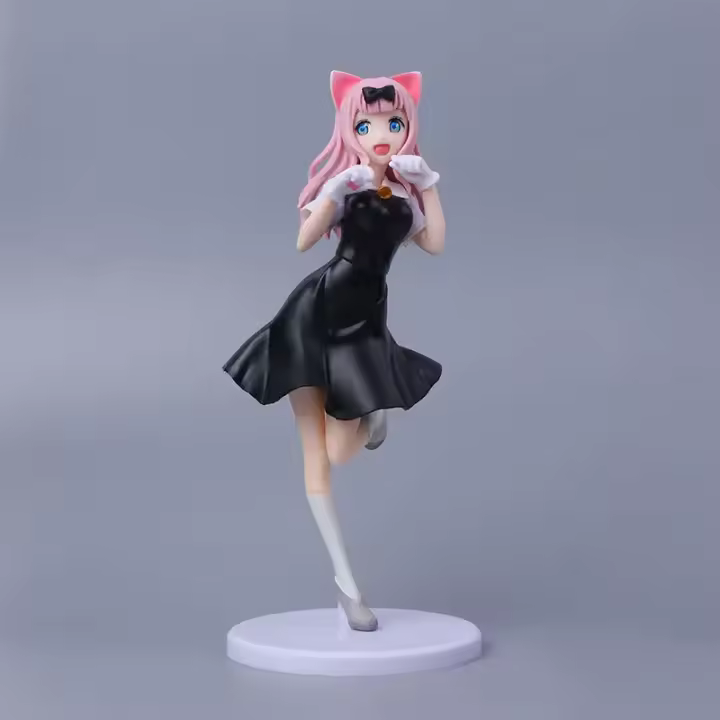 Figura De Acción Anime Kaguya-sama Love Is War Fujiwara Chika Vestido De Conejo 22CM Modelo PVC Para Regalo Unisex - 1