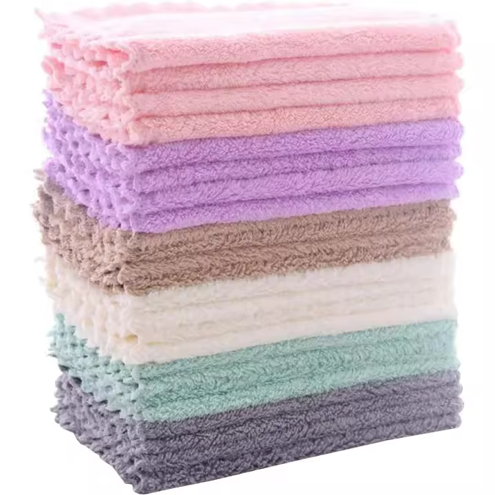 Paquete de 24 paños de cocina – No suelta pelusa – Sin olor, paños de cocina reutilizables, paños de cocina de primera calidad, paños de limpieza de lana de coral súper absorbentes, aceite antiadherente, lavable, de secado rápido - 1