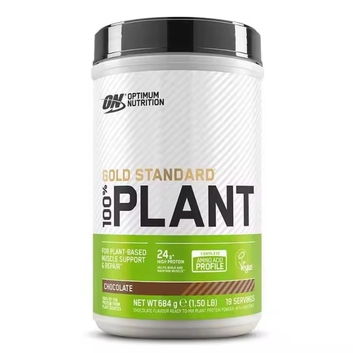 Optimum Nutrition Proteína Vegetal Orgánica 100% - 24g Proteína por Ración - 1