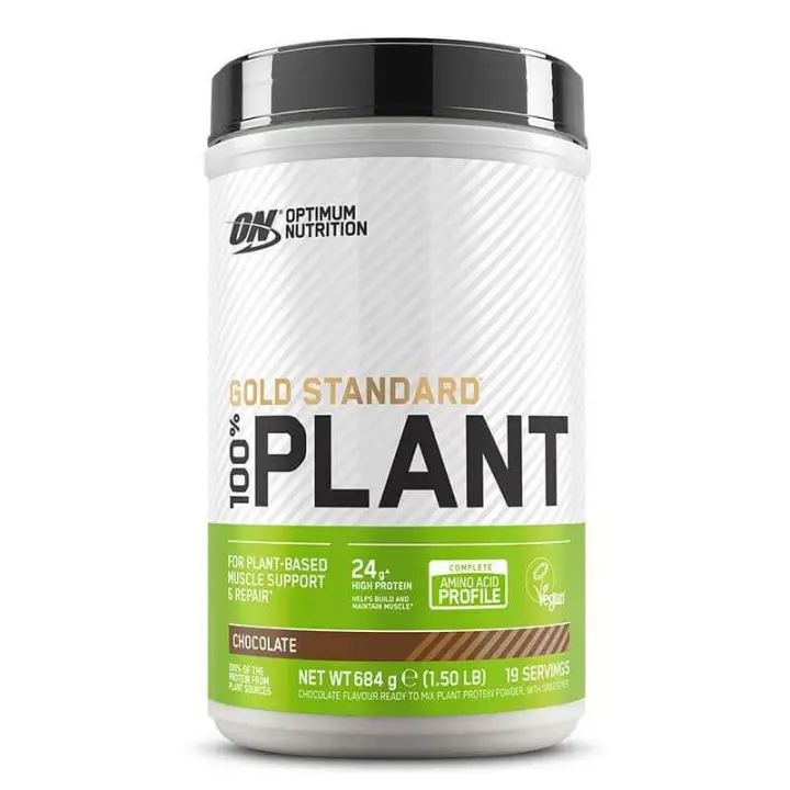 Optimum Nutrition Proteína Vegetal Orgánica 100% - 24g Proteína por Ración - 1