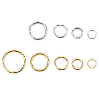 100pcs Anillos Abiertos De Acero Inoxidable PVD No Desvanecido Para Joyería Collares Pulseras Conexiones De Anillos Split Tamaños 4-10mm - details 3
