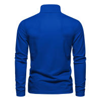 Camisa Polo Para Hombre AIOPESON 2023 Con Bordado De Ciervo Manga Larga Color Sólido Estilo Casual Business Anti-Shrink - details 8