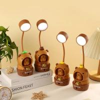 Lámpara De Noche LED Capybara Recargable Por USB Regalo Para Niños Decoración De Escritorio Protección Ocular Lámpara De Mesa Para El Hogar - details 1