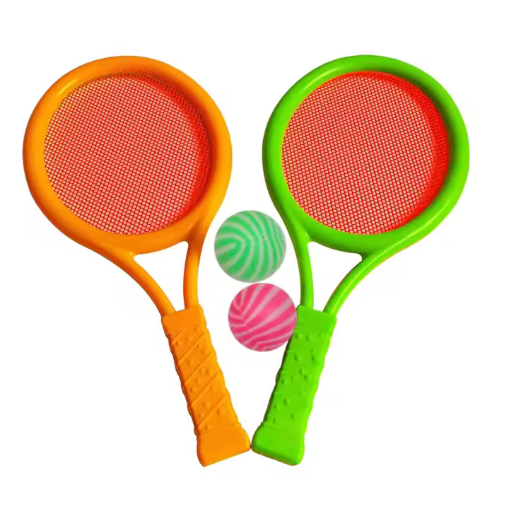 Juego De Raqueta De Badminton Y Tenis Para Niños Juguetes Educativos De Deportes Al Aire Libre Juego Familiar De Educación Física - 1