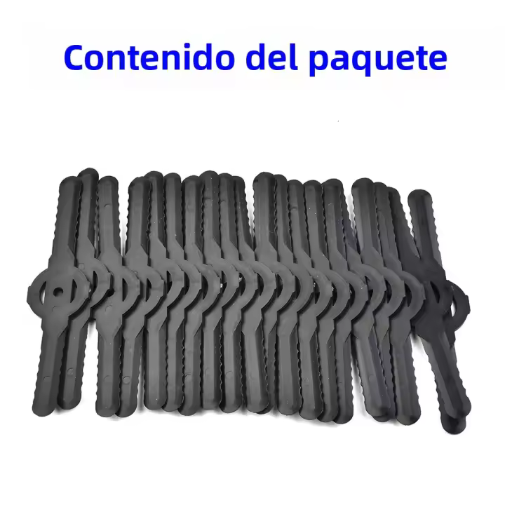 20PCS Hojas Cortacésped Plásticas Para Trimmer Eléctrico Y De Batería Herramienta Para Jardín Y Aseo De La Leña - 1