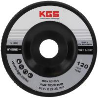 KGS Hybrid Disco Diamantado Desbaste 115mm Grano 120 para Granito y Mármol - details 0