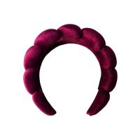 Cinta De Tela De Cielo De Terciopelo Vintage Para Mujeres Y Niñas Accesorios De Baño Y Spa Cinta Para Lavado De Cara Y Muñeca Estilo Decorativo - details 2