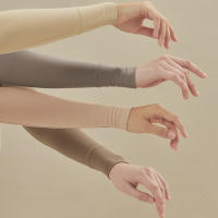 Guantes De Encaje Modal Islámico Cubre Brazos Elásticos Para Hija Y Mujer Cubre Mangas Abaya Hijab Islam Multifuncional Unisex - details 0