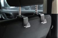 4 PCs ganchos del asiento de coche, gancho del reposacabezas del coche para los abrigos del bolso del monedero - details 0