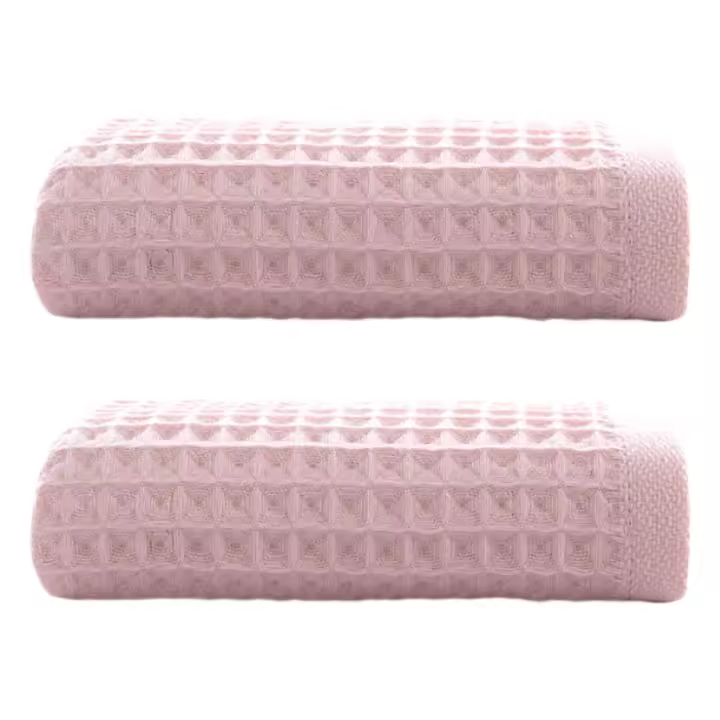 Toalla de Playa Verde de Fibra de Poliéster 34*74 Cm 2-set Sauna Spa - 1