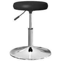 vidaXL Sillas de comedor 2 unidades cuero sintético negro - details 2