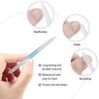 Kit De 3 Piezas De Archos De Uñas De Vidrio Con Doble Cara Para Manicura Y Pedicura Eliminador De Cutículas Precisión - details 2