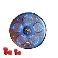 Entrenador de boxeo musical inteligente para niños y adultos, máquina de boxeo de respuesta electrónica LED, bolsa de arena colgante de pared, Compatible con Bluetooth, Con guantes para niños y adultos - details 1