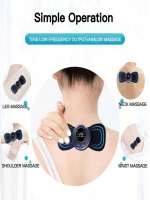 Kit De Masajeador Ems Con Almohadillas Para Los Pies Y Parches Para Masaje Corporal Herramienta De Relajación Y Descanso - details 7