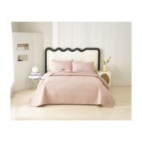Colcha de verano Lisa con Relieve geométrico. Incluye funda de almohada para camas 90cm 105cm 135cm 150cm - details 1