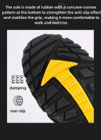 Zapatos De Senderismo Para Hombre Ligeros Resistentes Al Deslizamiento Botas De Tobillo Transpirables Para Exteriores Trekking Camino - details 6