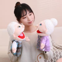 Puppets De Peluche Para Niños 28-33cm Muñecos De Dedos Y Mano Para Juegos De Rol Nocturnos Y Cuentos Propios Juguetes De Interacción Familiar Para Niños Y Niñas - details 12