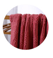 Juego De Toallas De Baño Y Toalla De Cepillo Coral Velvet Absorbe Agua Poliéster/Celulosa Originales De Guangdong China - details 2
