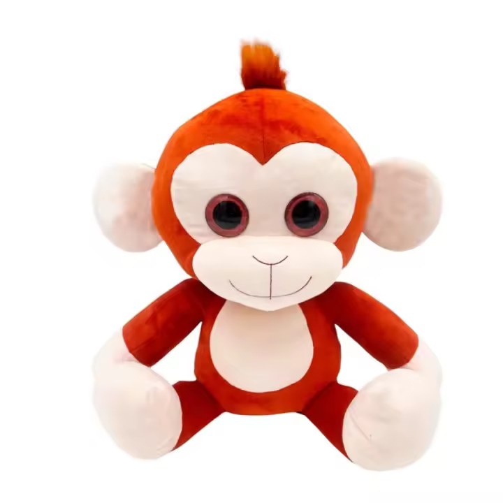Figura Muñeca de trapo Peluche BebeBebé  Mono  20cm - Para todas las edades: +0 meses - 1