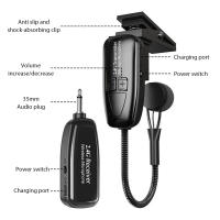 Receptor Y Transmisor Inalámbrico Sax UHF Microfono Para Trumpet Orquestal Rango De 98 Pies Instrumentos De Sonido - details 6