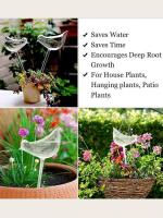 Sistema De Riego Por Drip Automático En Forma De Pájaro Plástico Transparente Para Interior Jardín Maceta Autorelleno Alimentador Dispositivo De Agua - details 4