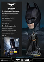 Figura De Acción Deluxe Edición Batman DC Fondjoy 1/9 Escala Modelo De Colección Para Niños Y Adultos Juguete in Stock - details 6